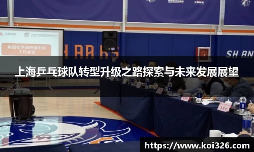 上海乒乓球队转型升级之路探索与未来发展展望