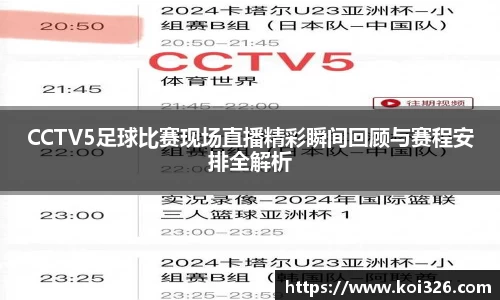CCTV5足球比赛现场直播精彩瞬间回顾与赛程安排全解析